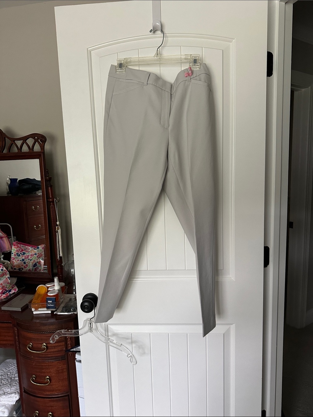 White House Black Market Light Gray Women's Dress Pants